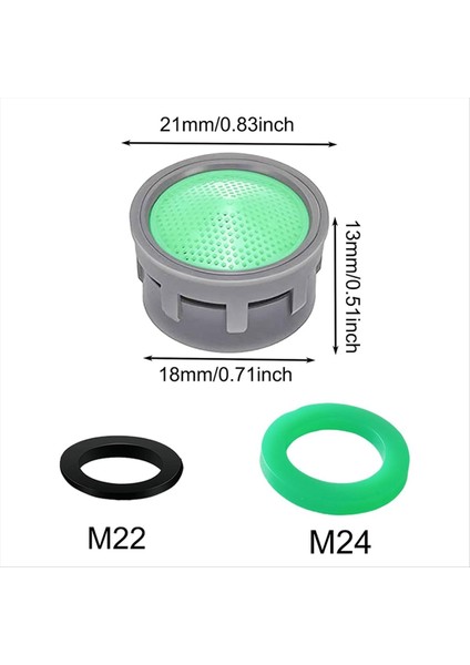 Musluk Havalandırıcı, Musluk Havalandırma Banyo Veya Mutfak Musluk Filtresi Için Yedek Parçası, Musluk Havalandırıcılara Uyuyor (Yurt Dışından) modelleri