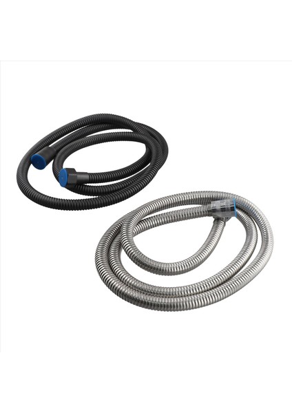 1.5m Duş Başlık Hortumu Paslanmaz Çelik Gümüş Tüp Boru Önleme Önleyici Esnek Banyo Musluk Musluk Aksesuarları 2pcs (Yurt Dışından) modelleri