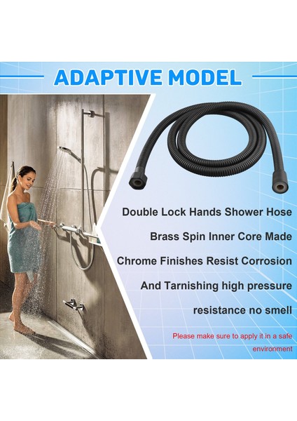 1.5m Duş Başlık Hortumu Paslanmaz Çelik Gümüş Tüp Boru Önleme Önleyici Esnek Banyo Musluk Musluk Aksesuarları 2pcs (Yurt Dışından) indirimleri