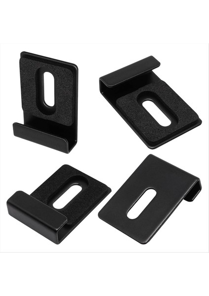 10 Adet Ağır Hizmet Tipi Ayna Asılı Kit, Ağır Ayna Montaj Donanım Ayna Klipsleri Duvar Montajı, Tek Delikli Siyah (Yurt Dışından) modelleri