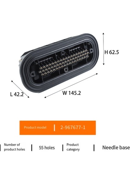 55PINS Araba Konektör Kartı Fişi 29676771 Mercedes-Benz Ecu 2-967677-1 1pcs (Yurt Dışından) indirimleri