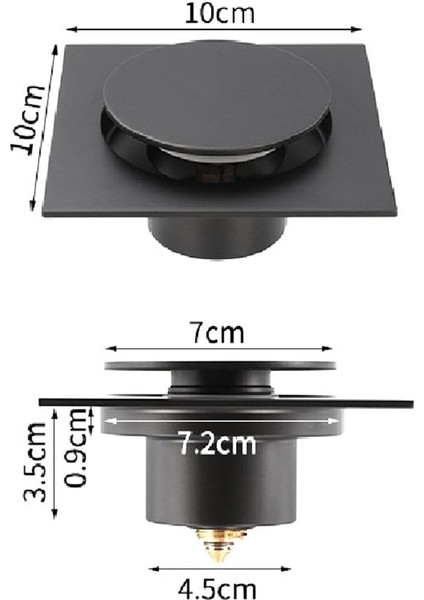 Kare Duş Zemin Drenajı, Duş Zemin Tahliye Kiti, Açılır Fonksiyonlu Lavabo Tıpası, Koku Geçirmez Duş Drenajı (Yurt Dışından) indirimleri