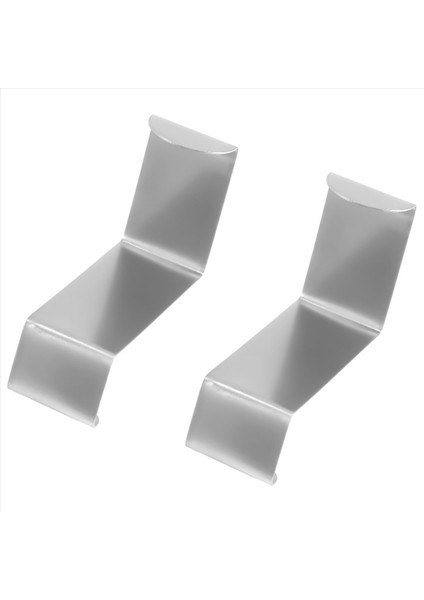 2 Adet Arka Kapı Kancası Paslanmaz Çelik Mutfak Dolabı Kıyafetleri Askı Ev Depolama Askı Organizatör Kancaları Asmak Için Gümüş Kanca (Yurt Dışından) modelleri