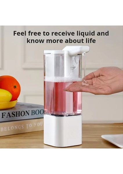 Dokunsuz Otomatik El Sabunu Dağıtıcı, Ev ve Ofis Kullanımı Için Büyük Kapasiteye Sahip Şarj Edilebilir Elektrikli Sabun Dağıtıcı (Yurt Dışından) fiyatları