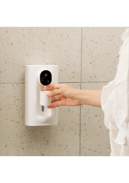 Banyo Için Otomatik Gargara Dağıtıcı 18 Oz Duvara Monte Edilmiş Akıllı Ağız Yıkama Dağıtıcı 2 Yeniden Kullanılabilir Bardak Beyaz (Yurt Dışından) fiyatları