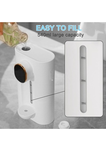 Banyo Için Otomatik Gargara Dağıtıcı 18 Oz Duvara Monte Edilmiş Akıllı Ağız Yıkama Dağıtıcı 2 Yeniden Kullanılabilir Bardak Beyaz (Yurt Dışından) indirimleri