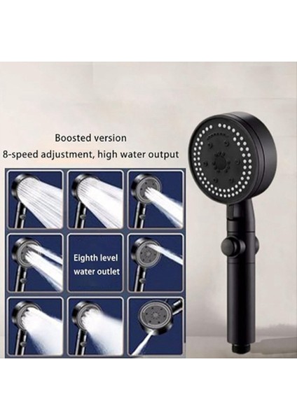 El Tipi Duş Başlığı, Uzun Hortum ile Yüksek Basınçlı Duş Başlığı, Taşınabilir El Duş Başlığı A (Yurt Dışından) fırsatları