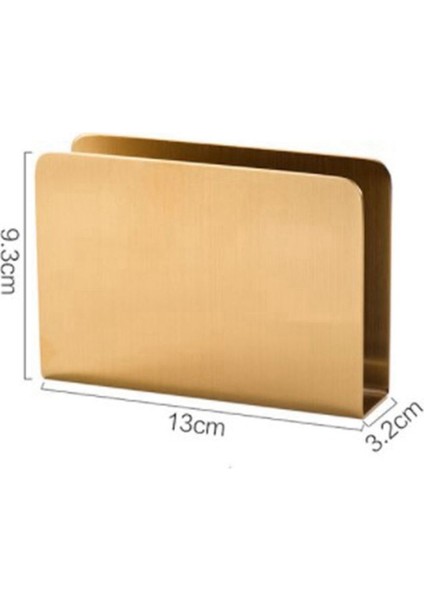 Iskandinav Yaldızlı Peçete Tutucu Demir Sanat Altın Dikey Doku Kutusu Doku Depolama Sahipleri Otel Restoranı Masaüstü Dekorasyon (Yurt Dışından) fiyatları