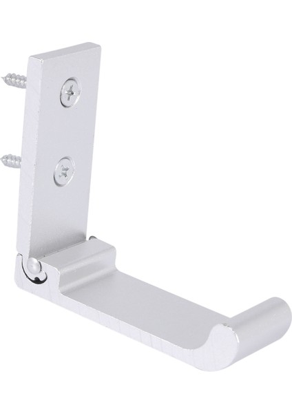 5 Pcs Katlanabilir Duvar Kancası, Görünmez Alüminyum Duvar Montajı Hook Kulaklık Tutucu Tutucu Ceket Yaratıcı Giysiler Kanca Mutfak Banyo Yatak Odası (Gümüş) (Yurt Dışından)