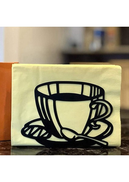 Peçete Sahibi: Bağımsız Doku Dağıtıcı/tutucu, Ev Mutfak Piknik Partisi Için Masa Peçete Sahibi (Kahve Fincanı) (Yurt Dışından) fırsatları