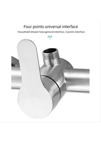 Sızdırmazlık Halkası ve Kaldırma Tipi Açma Modu ile Uygun Duvara Monte Edilmiş Paslanmaz Çelik Duş Musluğu (Yurt Dışından) fiyatları
