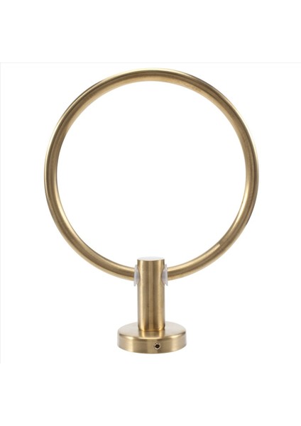 Altın Paslanmaz Çelik Havlu Tutucu Banyo Duvar Monte Yuvarlak Havlu Yüzük Havlu Raf Mutfak Depolama Aksesuarları (Yurt Dışından)