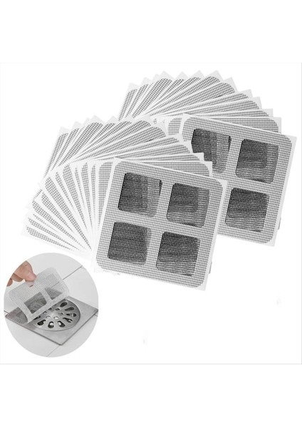 Tek Kullanımlık Drenaj Çıkartmaları, Drenaj Kapakları, Banyo Çamaşırhanesi Için Kanalizasyon Filtreleri (20 Adet) (Yurt Dışından) fiyatları