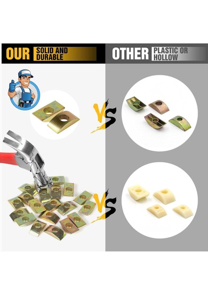 Tezgah Konnektörü, Tablo Üst Bağlantı Elemanları, Konnektörü Drawbolt Pack, Miter Draw Cıvata Tezgahı Flip Connector 10PCS (Yurt Dışından) fırsatları