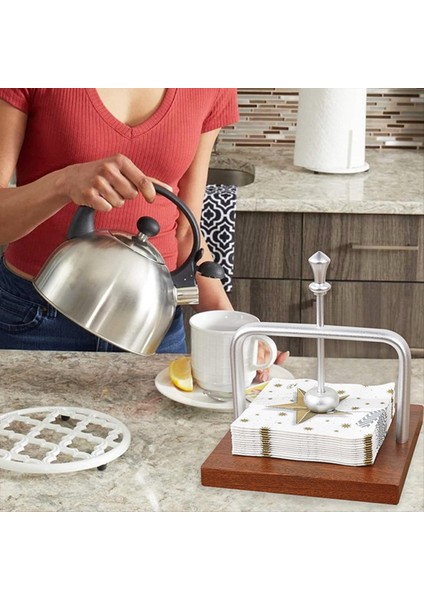 Peçete Tutucu Raf Masa Doku Tutucu Masa Peçete Peçetesi Stand Peçete Klipsi Tezgah Yemek Masası Ev Kapalı A (Yurt Dışından) fırsatları