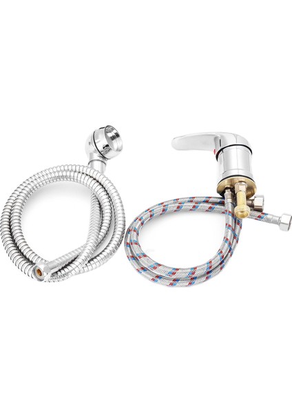 Tek Geniş Musluk Banyosu Duş Başlığı Sprey Hortumu Mikser Kuaförüne Itin (Yurt Dışından)