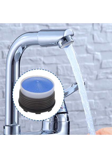 1.2gpm Musluk Yedek Parça E Filtresi, Kısıtlayıcı Havalandırıcı, 18.5mm, 4 Paket (Mavi+Siyah) (Yurt Dışından) modelleri