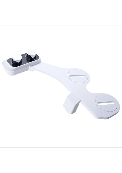 Bide Eki Ultra Slim Tuvalet Çift Meme Tuvalet Spiral Ayarlanabilir Su Basıncı Elektrik Olmayan Püskürtücü 9/16 (Yurt Dışından)