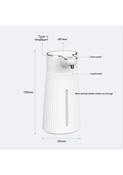 Otomatik Sabun Dağıtıcı Duvara Monte Sıvı Akıllı Yıkama El Makinesi 400ML Dokunmasız Sıvı Damla Sabun Dağıtıcılar (Yurt Dışından) indirimleri