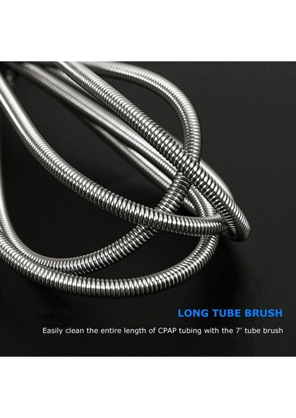 Fırça Çapı 15MM 19MM - Cpap Tüp Temizleme Fırçası - Çoğu Cpap Hortum Türü (Mavi) Için Uygun (Yurt Dışından) fırsatları