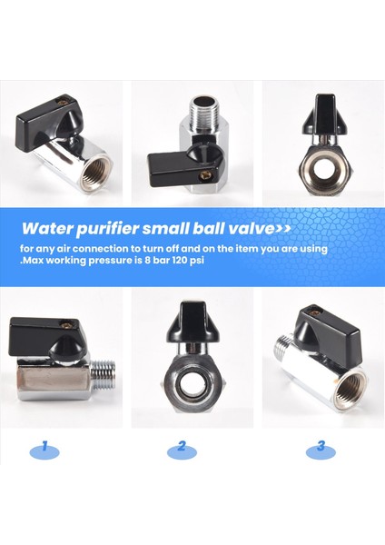 Krom Pirinç 1/4inch Bsp Boal Vana Işleri Daka Tomun To Kadın Hava Arak (Yurt Dışından) indirimleri