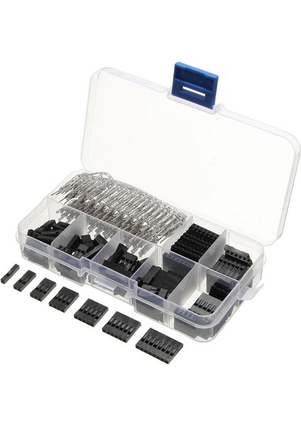 310PCS 2.54MM Erkek+Dişi Dupont Tel Jumper ve Başlık Konektörü Muhafaza Kiti (Yurt Dışından)