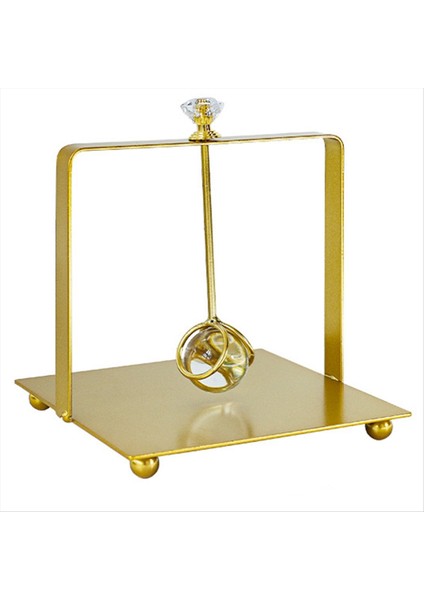 Peçete Sahibi Raf Organizatör Masa Üstü Organizasyonu Metal Peçete Dağıtıcı Tepsisi Kafe Yemek Masası Parti Altın (Yurt Dışından)