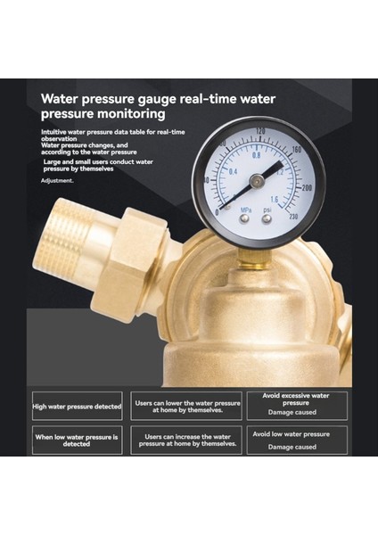 360 Derece Evrensel Dönen Valf Filtresi Tüm Ev Merkezi Filtre Yeniden Kullanılabilir Tortu Su Filtresi Nikel Plakalı, C (Yurt Dışından) fiyatları