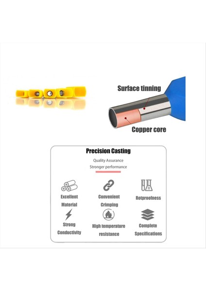 Çift Telli Ferrules Kiti, 500PCS Tel Ferrule Terminaller, Yalıtımlı Ferrule Kesim Pim Terminalleri, Kordon Pimi End Terminali (Yurt Dışından) modelleri