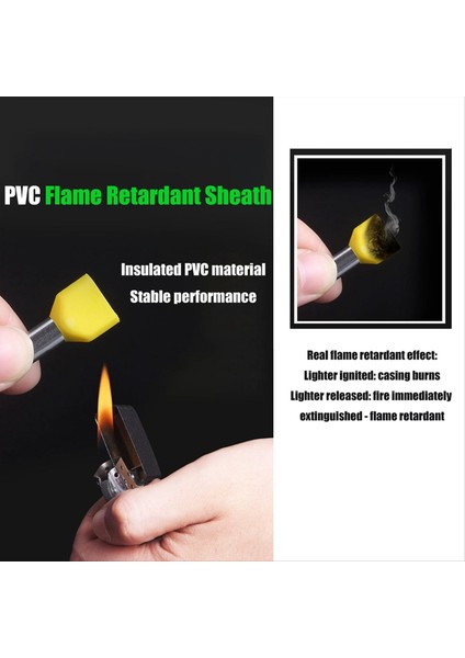 Çift Telli Ferrules Kiti, 500PCS Tel Ferrule Terminaller, Yalıtımlı Ferrule Kesim Pim Terminalleri, Kordon Pimi End Terminali (Yurt Dışından) fırsatları