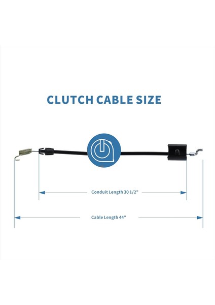 2 Paket 946-04091 Mtd ile Uyumlu Debriyaj Kablosu 946-04091 Debriyaj Kablosu, Mtd 746-04091 Debriyaj Kablosu, 746 04091 (Yurt Dışından) modelleri