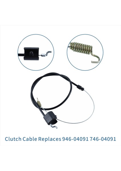 2 Paket 946-04091 Mtd ile Uyumlu Debriyaj Kablosu 946-04091 Debriyaj Kablosu, Mtd 746-04091 Debriyaj Kablosu, 746 04091 (Yurt Dışından) fırsatları