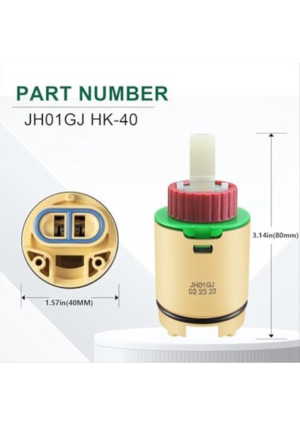 JH01GJ Hk-40 Duş Başlığı, Banyo ve Duş Muslukları ve Ev Duş Başlık (Yurt Dışından) indirimleri