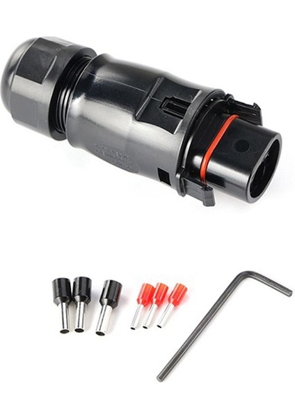 Güneş Pv Konektör Fişi Su Geçirmez IP68 4000V 40A Güneş Pv Sistem Paneli Paralel Koruma Kiti LY01-MALE (Yurt Dışından)