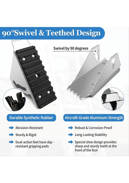 Ayakkabı Kiti 26-2 Uzatma Merdiveni Parçaları, Uzatma Merdiveni Ayakları D1200 D1300 D1700 D1800 Serisi Ladders (Yurt Dışından) modelleri