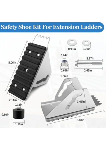 Ayakkabı Kiti 26-2 Uzatma Merdiveni Parçaları, Uzatma Merdiveni Ayakları D1200 D1300 D1700 D1800 Serisi Ladders (Yurt Dışından) fırsatları