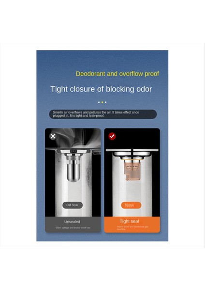 Kendi Kendine Kapanan Koku ve Böcek Geçirmez Zemin Drenaj Çekirdeği Deodorant Anti-Odor Koku Yok Banyo Tuvalet Kanalizasyon Duş Drenajı (Yurt Dışından) indirimleri