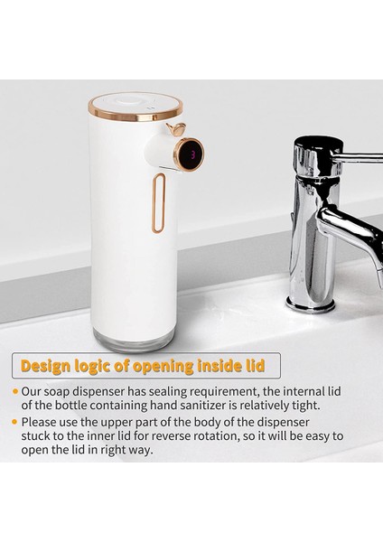Otomatik Köpük Sabun Dağıtıcı, Dokunulmaz Elektrikli Sabun Dağıtıcı, Mutfak Banyosu Için Otomatik Ayarlanabilir Sabun (Yurt Dışından) indirimleri