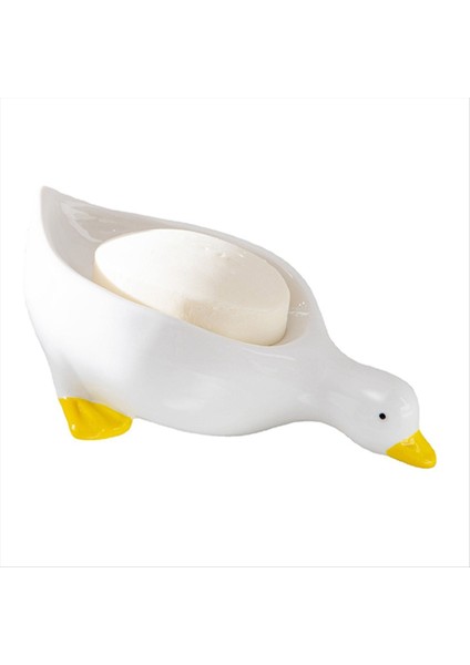 Sarı Ördek Şekli Sabun Kutusu Karikatür Bulaşık Drenaj Edilebilir Sabun Tutucu Sabun Konteyner Sabun Çanağı Tepsiye Banyo Için (Yurt Dışından) fiyatları