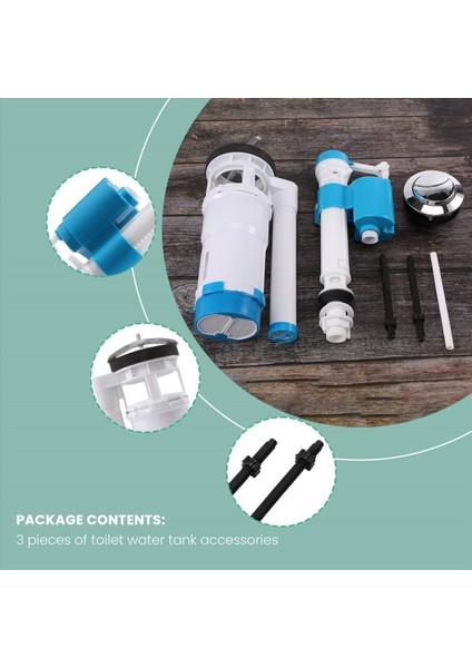 Deniz Çift Tuvalet Aksesuarları Set Outlet Valf Eski Moda Tek Drenaj Valfı Su Deposu Bağlantıcıları (Yurt Dışından) indirimleri