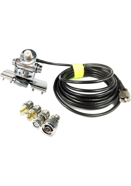 Araba Radyosu Anten Montaj Braketi 5m PL259 SO239 Koaksiyel Besleyici Kablo Sma Kadın Erkek Bnc Konnektörü (Yurt Dışından)