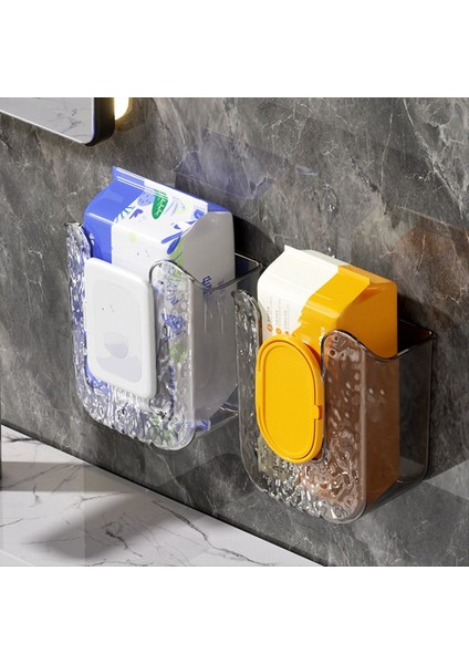 Mutfak Mendilleri Saklama Kutusu, Gözeneksiz Duvara Monte Kağıt Havlu Tutucu Mutfak Yatak Odası ve Banyo Islak Mendiller Saklama Kutusu (Yurt Dışından) fırsatları