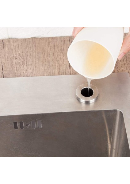 Mutfak Lavabo Fırçalı Paslanmaz Çelik Tezgah Pompası El Losyonu Bottlend Siyah (Yurt Dışından) fiyatları