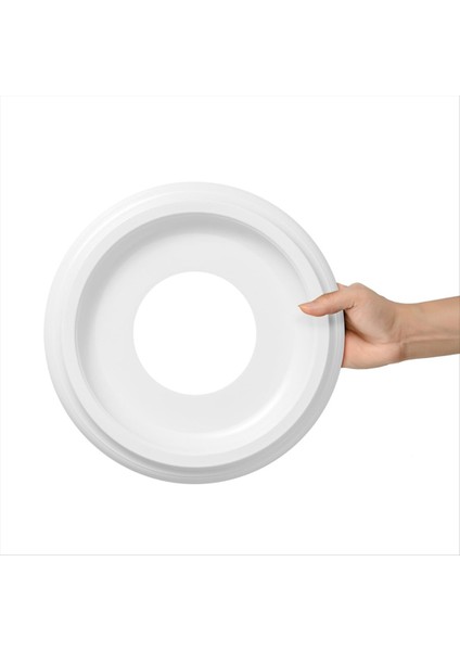 2 Paket Kalıplanmış Pu Tavan Madalyonları 10 Inç Od x 4 Inç Kimlik (7-1/4 Inç To-To 7-1/4 Inç&#39;e Uyuyor) (Yurt Dışından) fiyatları