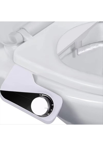 Tuvalet Bide Bağlantı Arka Yıkama Bide Eki Bide Koltuk Çift Nozullar Uygun Tuvalet Bide Su Püskürtücü Bide (Yurt Dışından) indirimleri