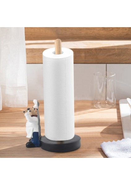 Reçine Şefi Çift Katmanlı Kağıt Havlu Tutucu Figürler Yaratıcı Ev Kek Dükkanı Restoran El Sanatları Dekorasyon Süslemesi (Yurt Dışından) indirimleri