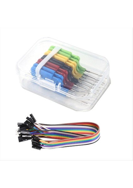 Chıp Universal Test Hook Bios Burn-In Klipler Lehimsiz Baba Tel SDK08 Çift Kanca Ic Mantık Analizör Klipsleri (Yurt Dışından)