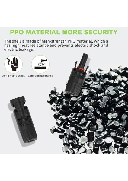 20 Çarşaf Güneş Panel Konektörleri, Erkek/kadın 1000V Güneş Paneli Kablo Konnektörü IP67 Su Geçirmez, 2 Mezar Anahtarlar (Yurt Dışından) indirimleri