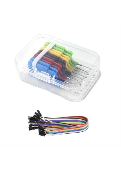 10PCS SDK08 Jumper Kablosu Ic Test Kanca Klipsli Test Klipleri 40V Ultra Küçük Klipsi 2A Test Kelepçesi Elektrik Testi Için (Yurt Dışından)