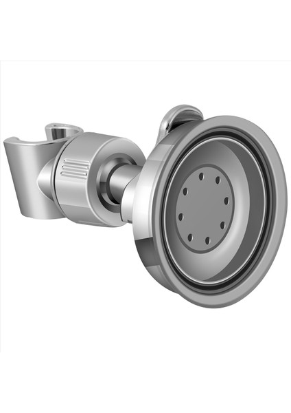 Ayarlanabilir Duş Başlığı Tutucu Banyo Krom Duvar Montaj Güçlü Emme El Duş Braketi (Yurt Dışından) fiyatları